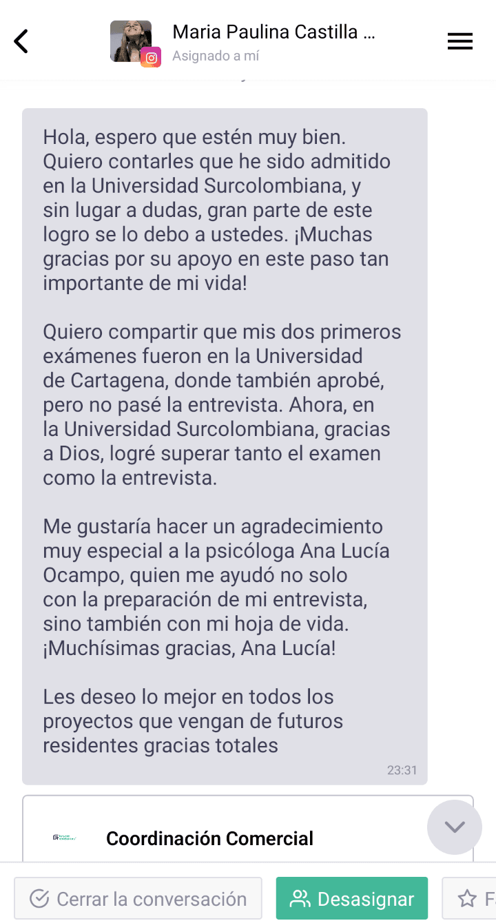 Testimonio