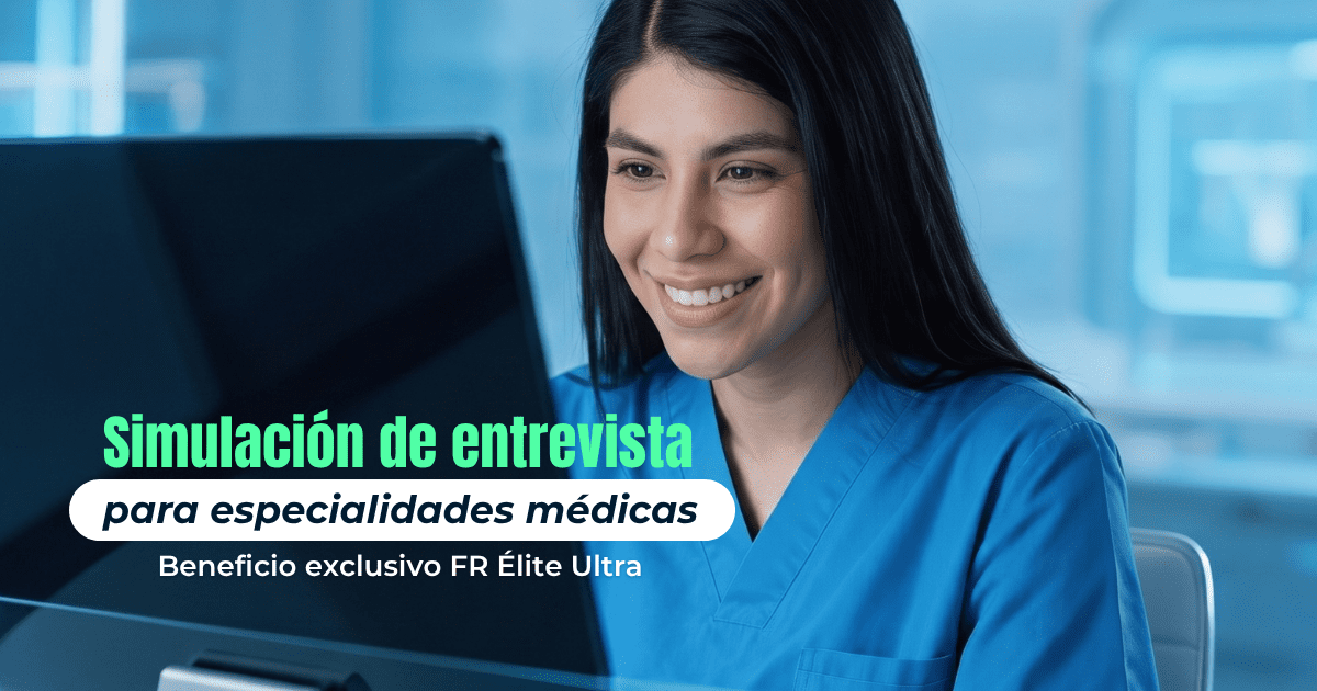 Simulacro de entrevista para especialidades médicas
