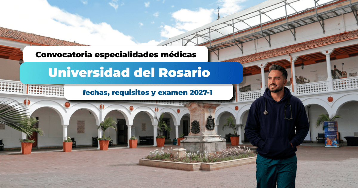 Especialidades médicas Universidad del Rosario 2027-1