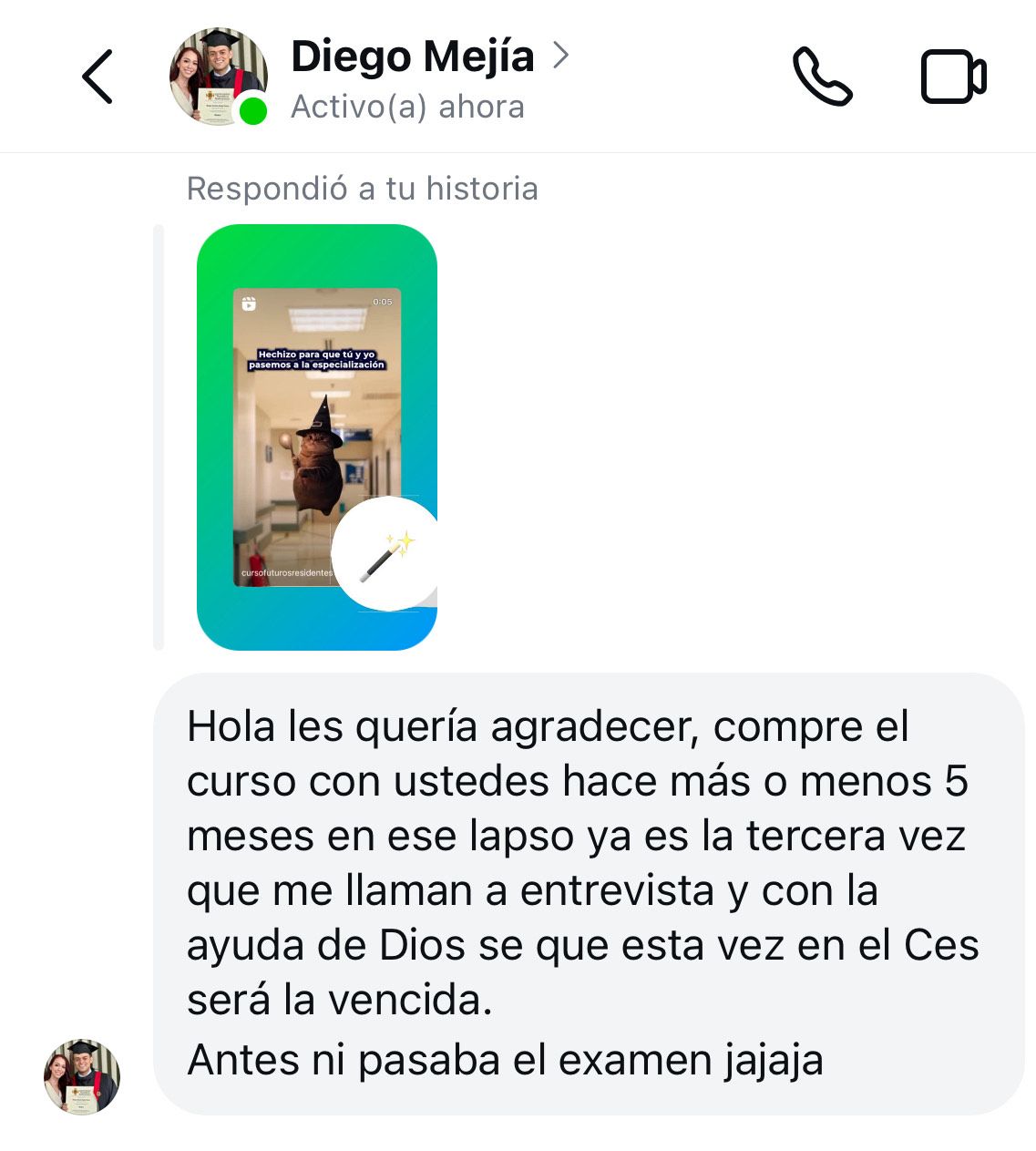 Testimonio