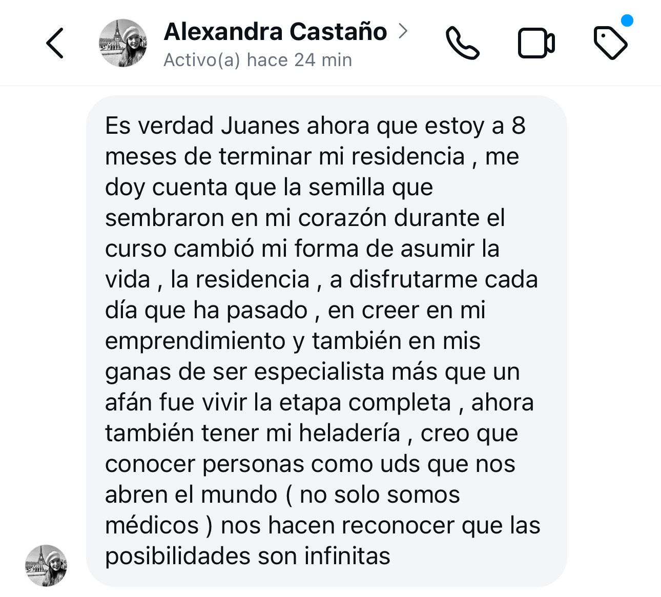 Testimonio