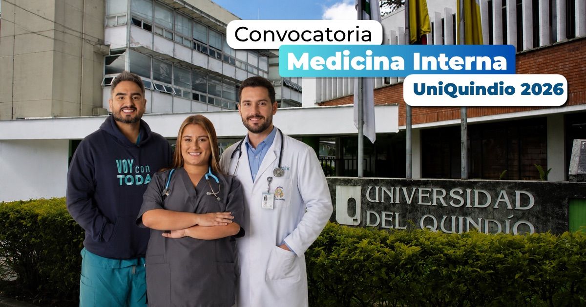 Convocatoria especialidad Medicina Interna Quindío 2026