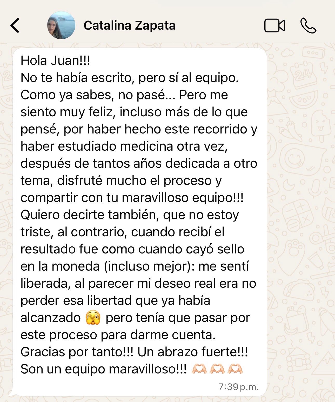 Testimonio