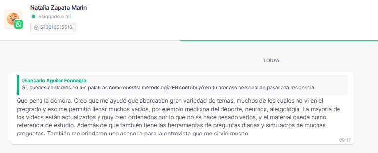 Testimonio
