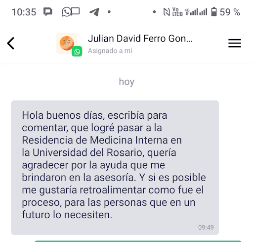Testimonio