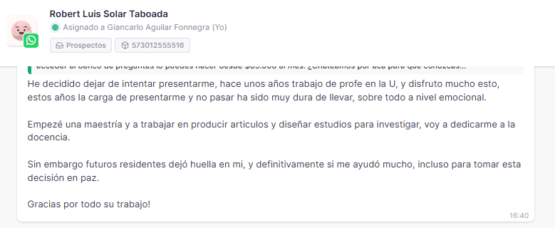 Testimonio