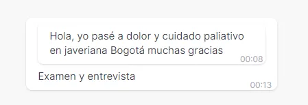Testimonio