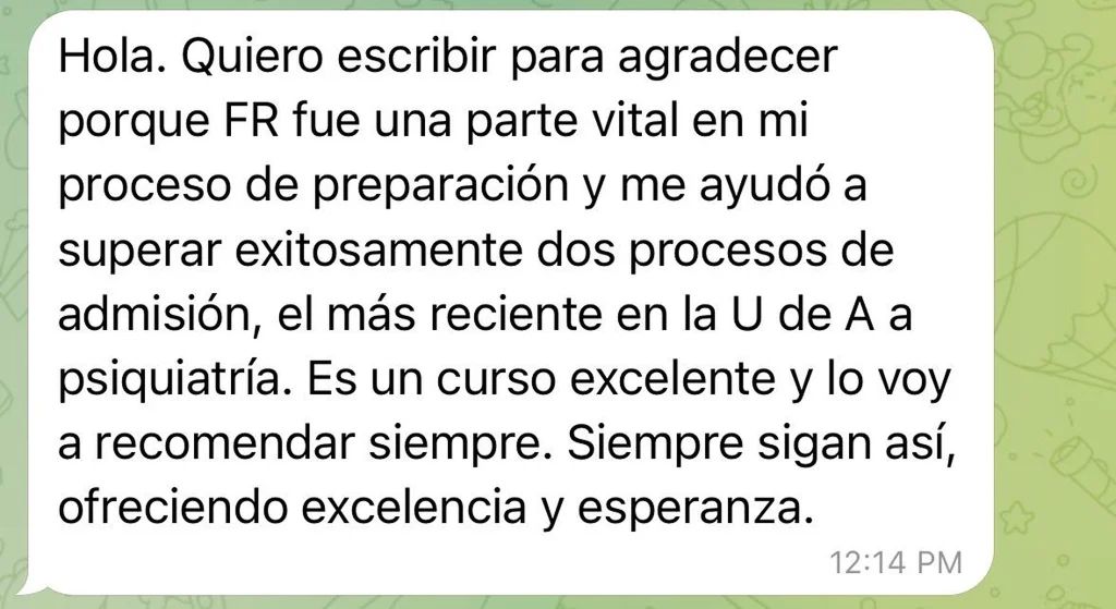 Reseña de usuario