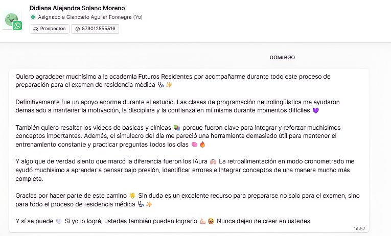 Reseña de usuario