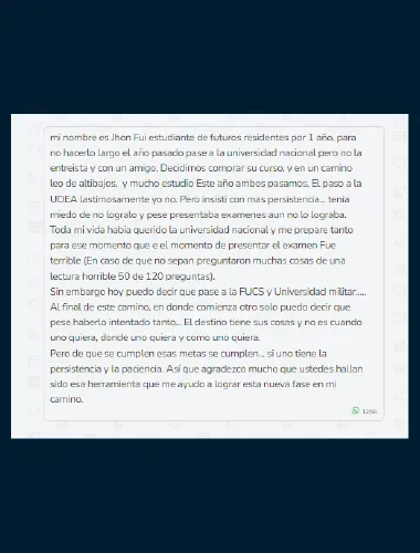 Testimonio