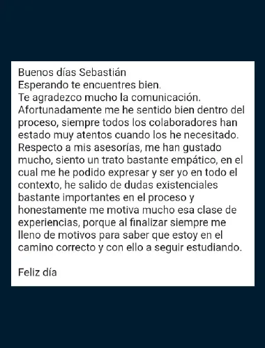 Testimonio
